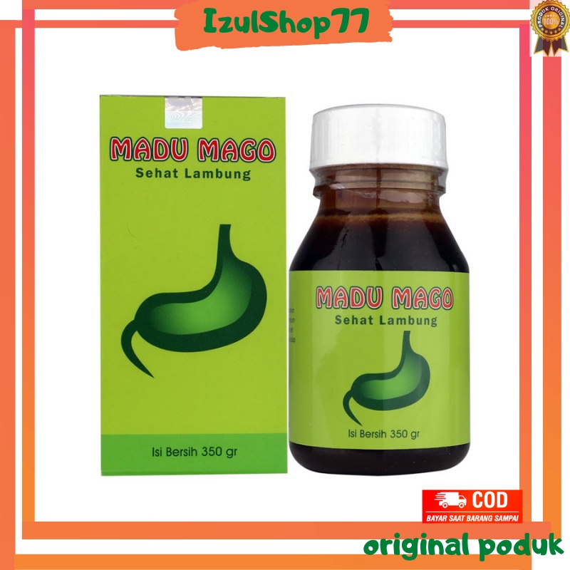 

Madu Maag MAGO Al Mabruroh Original atasi Sakit Maag dan Lambung 350g