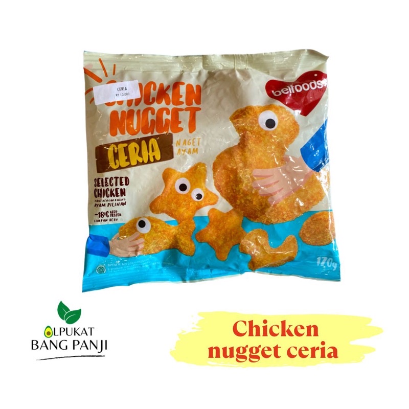 

ALPUKAT BANG PANJI - BELFOODS Chicken Nugget Ceria 170g