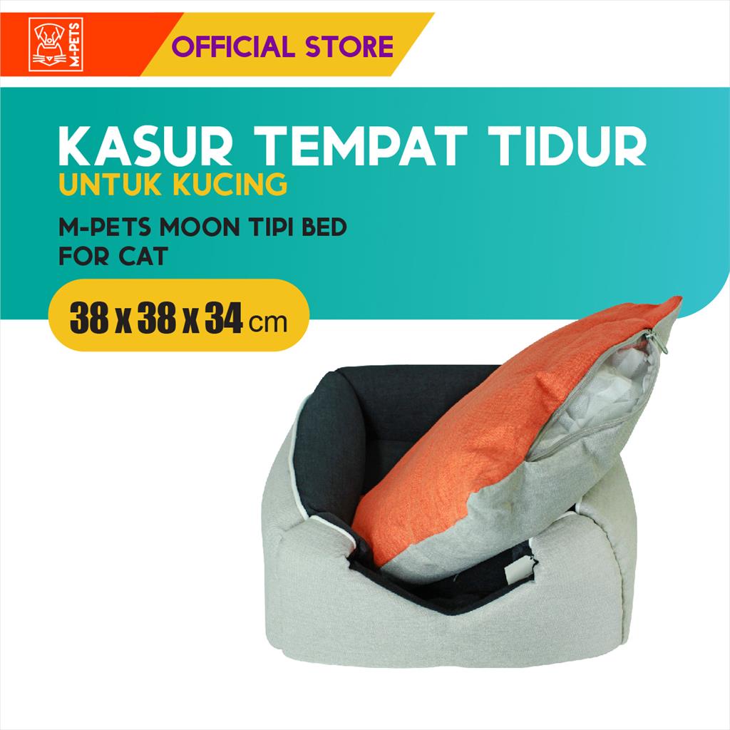 M-Pets Moon Tipi Bed /  Kasur Tempat Tidur Kucing