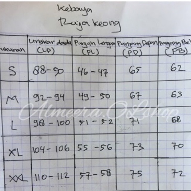 kebaya lurik alusan raja keong istimewa