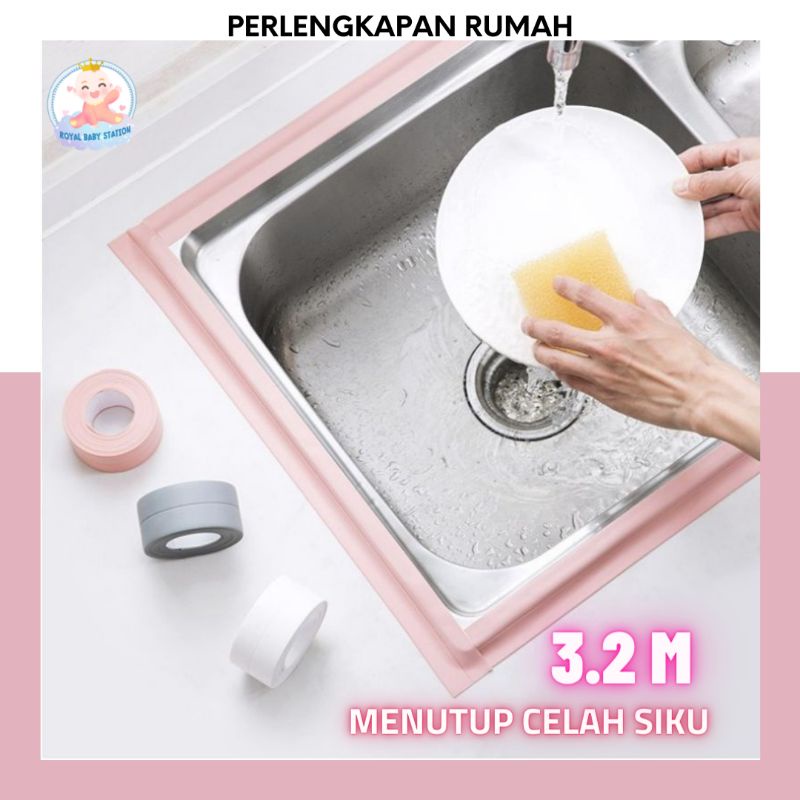 Penutup Celah Siku Perekat Solatip Siku 3.2m