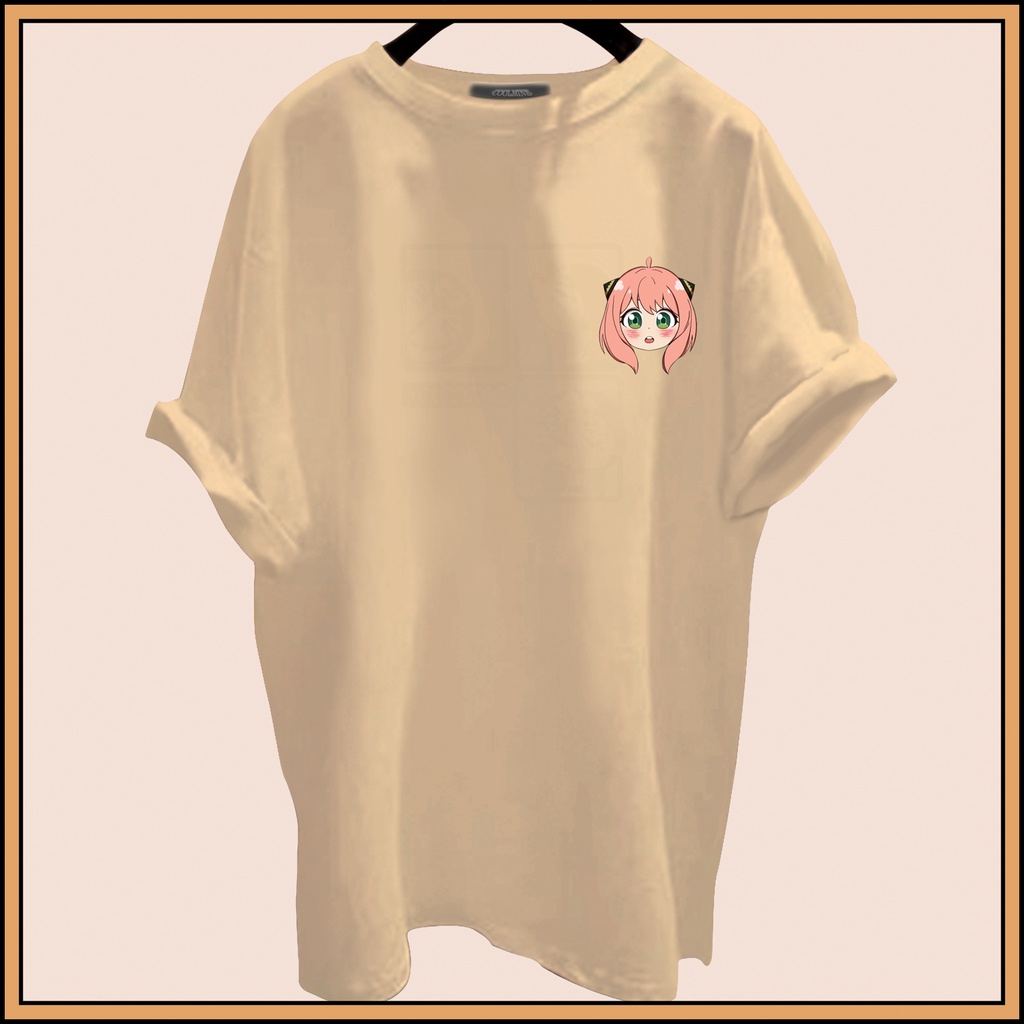 CALVIERO SHOP - BAJU KAOS ATASAN WANITA PRINT CUTE ANIME LOGO GALAXY PRINT