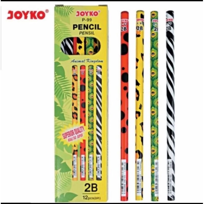 

Pensil Joyko 2B P-99 Animal Kingdom (Satuan)
