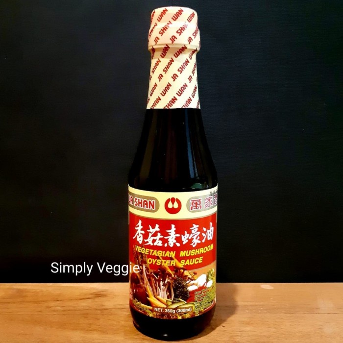 

NEW Vegetarian Oyster Sauce Wan Ja Shan / Saus Jamur Tiram 360g