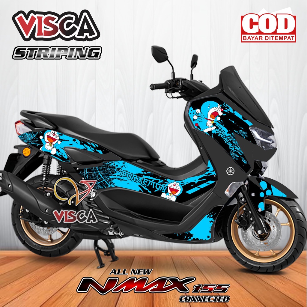 Striping Nmax 2022 Variasi - Stiker Sticker Striping Variasi Lis Yamaha Nmax 2022 - Striping Hologra