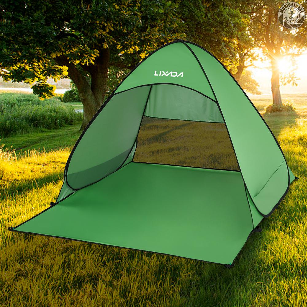 Lixada Tenda Cabana Pop Up Instan Otomatis Ringan Proteksi UV Untuk Campingmemancingoutdoor