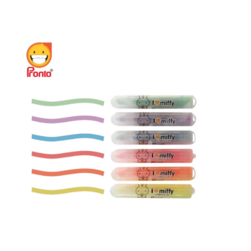 

Highlighter Textliner Pronto Mini Set 6 Warna /Pak