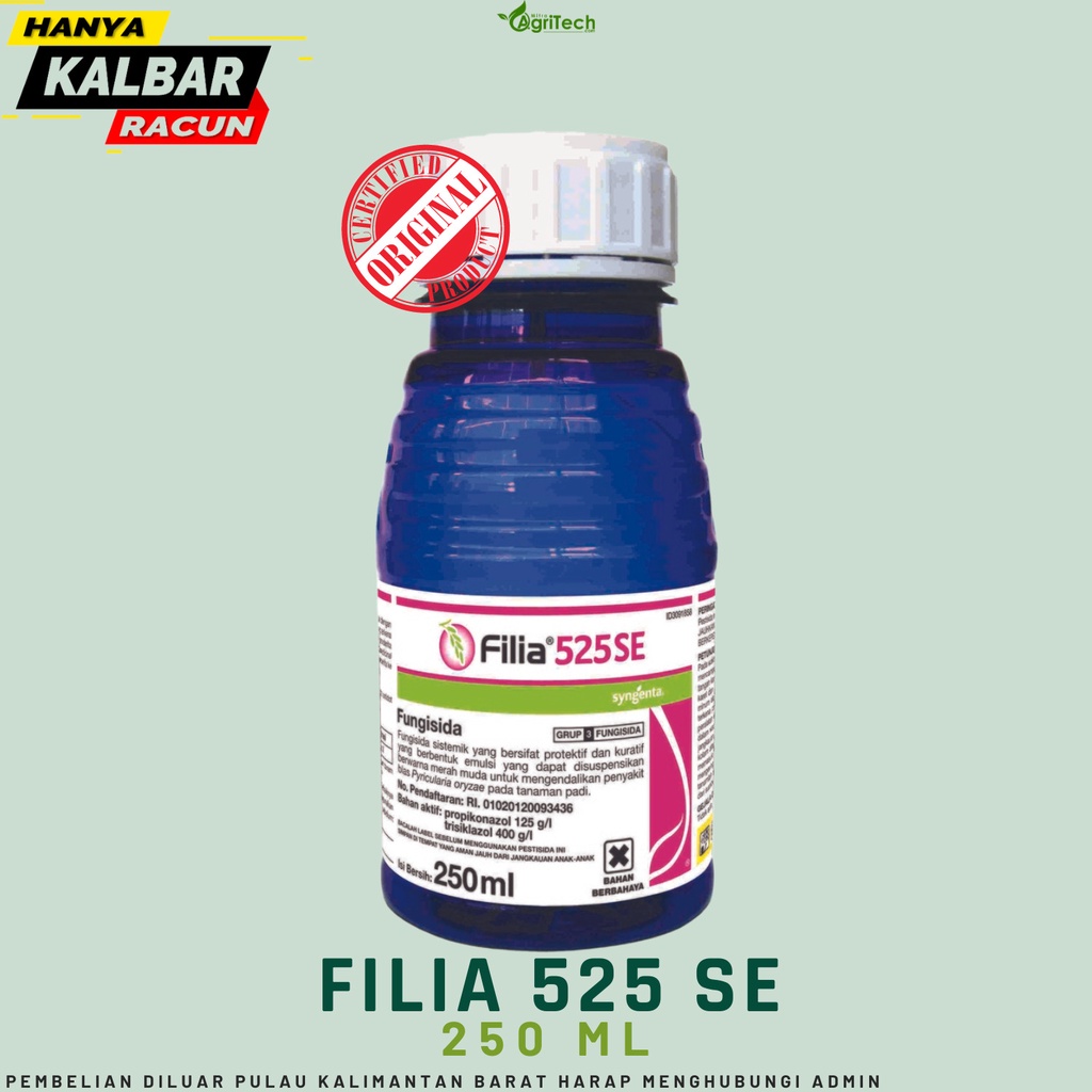 FILIA 525 SE 250 ML FUNGISIDA SISTEMIK OBAT HAWAR DAUN BLAST JMUR PADI