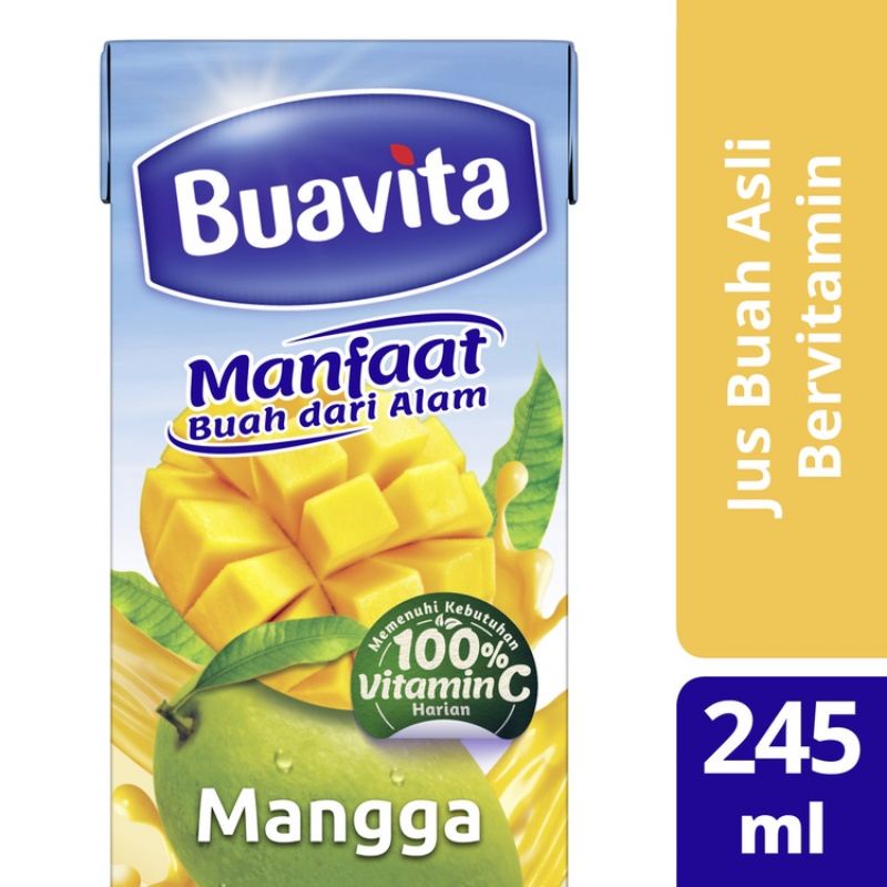 

BUAVITA JUS MANGGA 245ML - JUICE MANGGO