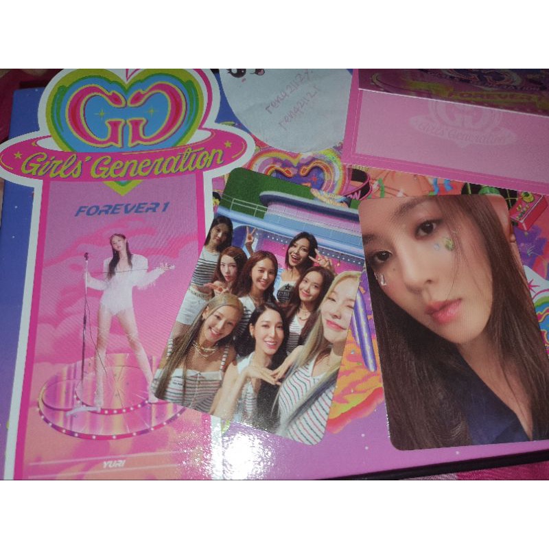 (Baca Deskripsi) Album Unsealed Forever 1 Girls Generation SNSD Photocard Yuri Forever1