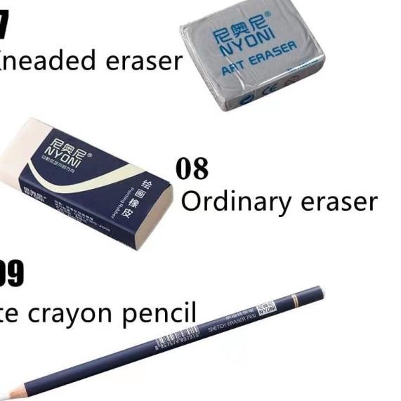 

NYONI Sketch Drawing Pencil Set 29 / Pensil Lukis Sketsa Set Lengkap