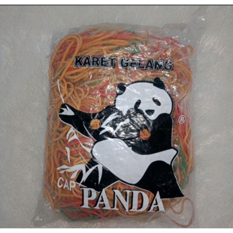 Karet Gelang Cap Panda