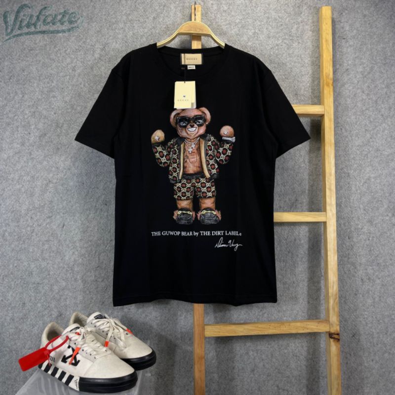 T-shirt/Kaos Distro Pendek Pria Gucci -Aastore