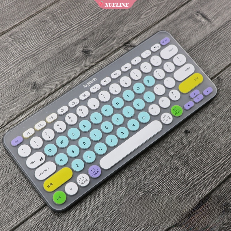 Skin cover Pelindung keyboard laptop Bahan Silikon Ultra Tipis Untuk K380 ZXL