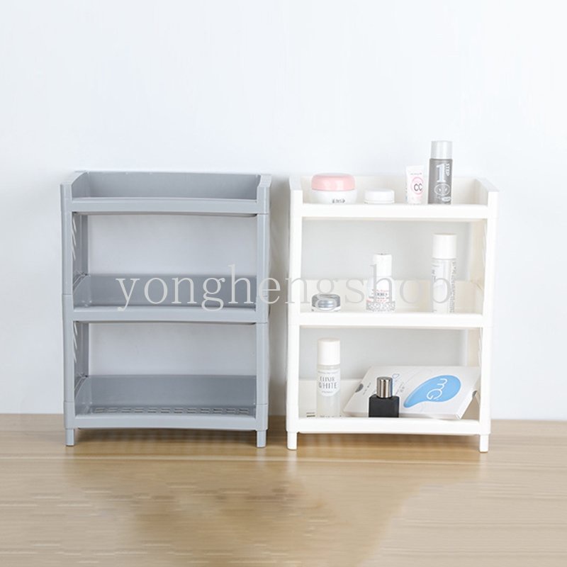 Rak Penyimpanan Serba-Serbi Model Rongga Banyak Lapis Untuk Kamar Mandi / Dapur / Kantor