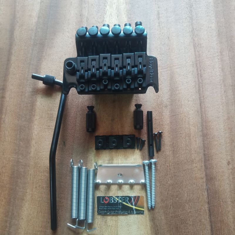 FLOYD ROSE FR-1000 BLACK SET TRIMOLO APDOWEN ORIGINAL
