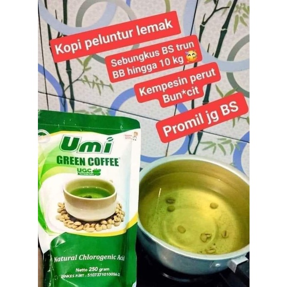 

umi green coffee