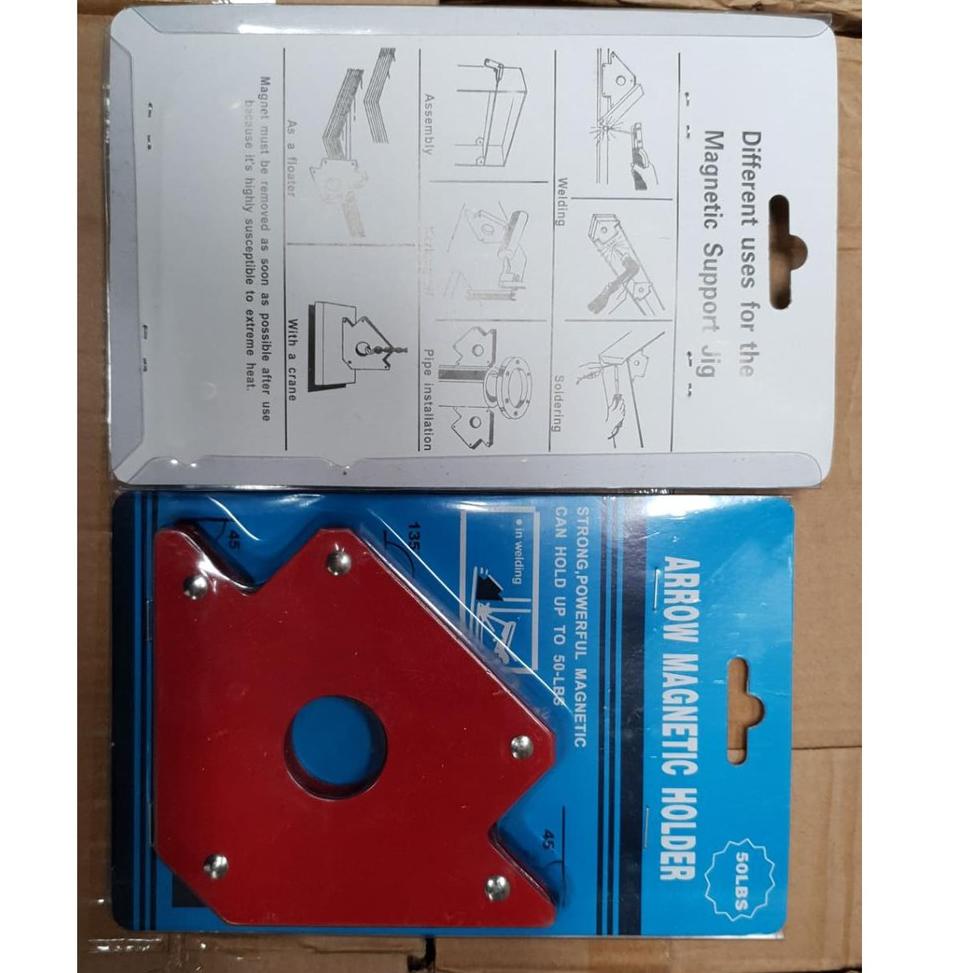 ㄳ RICHU Magnet 4 inch Holder 50 lb Arrow Magnetic Siku Magnet Las wipro SIAP KIRIM 3490 ⁂