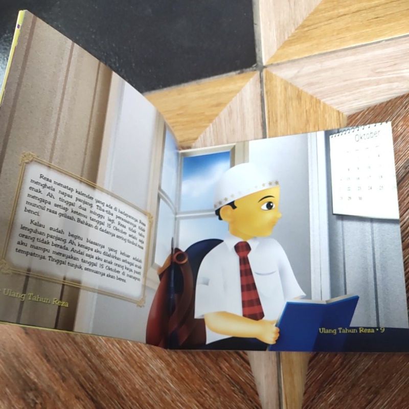 Buku Cerita Ulang Tahun Reza