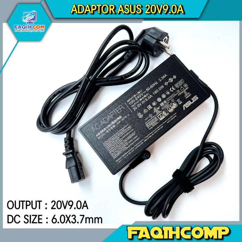 Adaptor Charger Laptop Asus ROG 180W 20V 9A Original