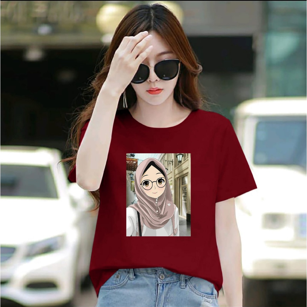 (BISA COD) ~ BAJU TRENDY ROSA LENGAN PENDEK WANITA TERBARU-KAOS DISTRO KEREN LENGAN PENDEK CEWEK MASA KINI DAN TERLARIS