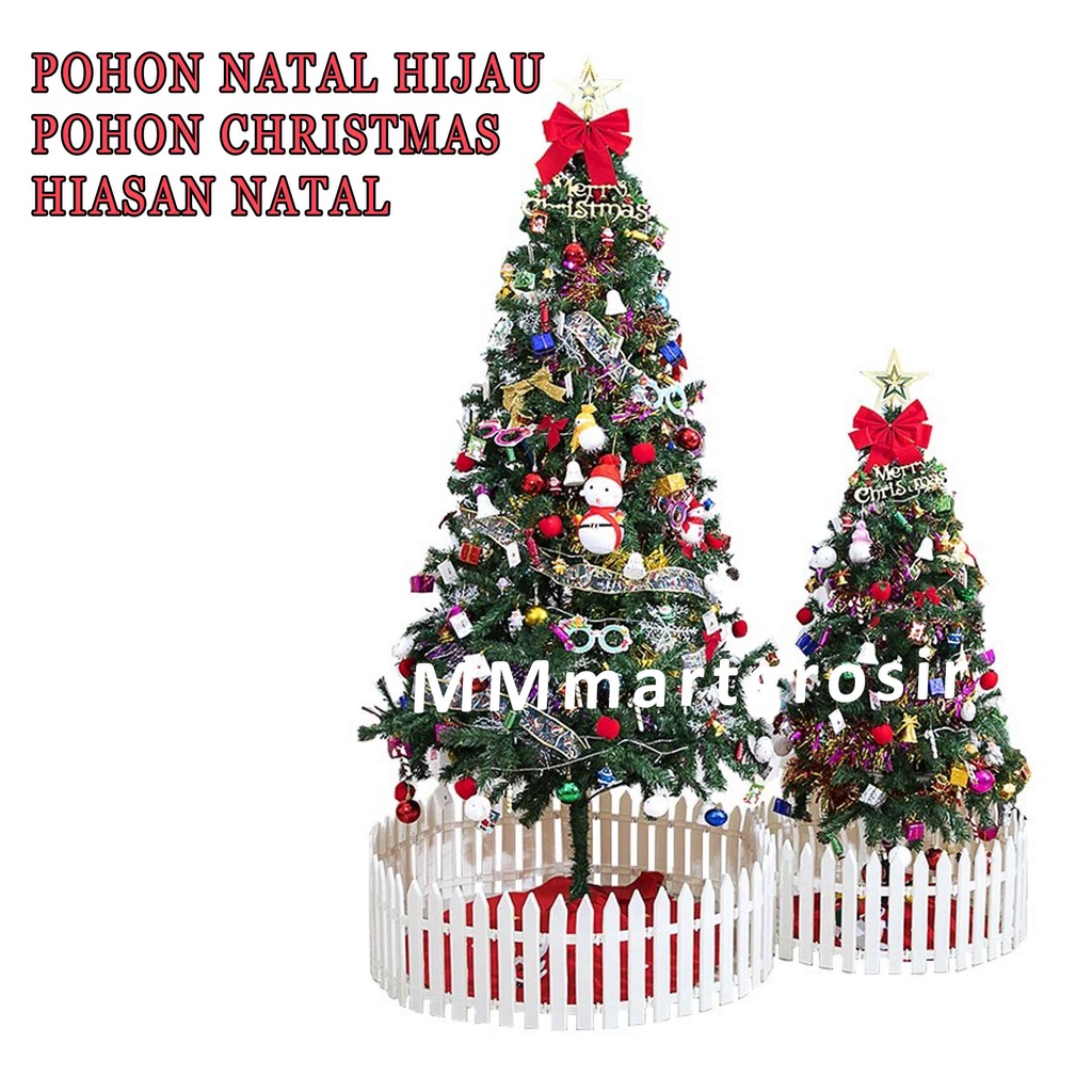 Pohon Natal Hijau / Pohon Christmas / Dekorasi &amp; Hiasan Natal / Pohon Artificial