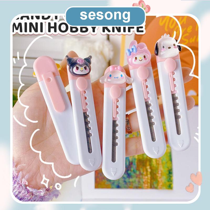 

Cutter Mini PortablePaper Cutter Express Opening Box Cutter Cartoon SS