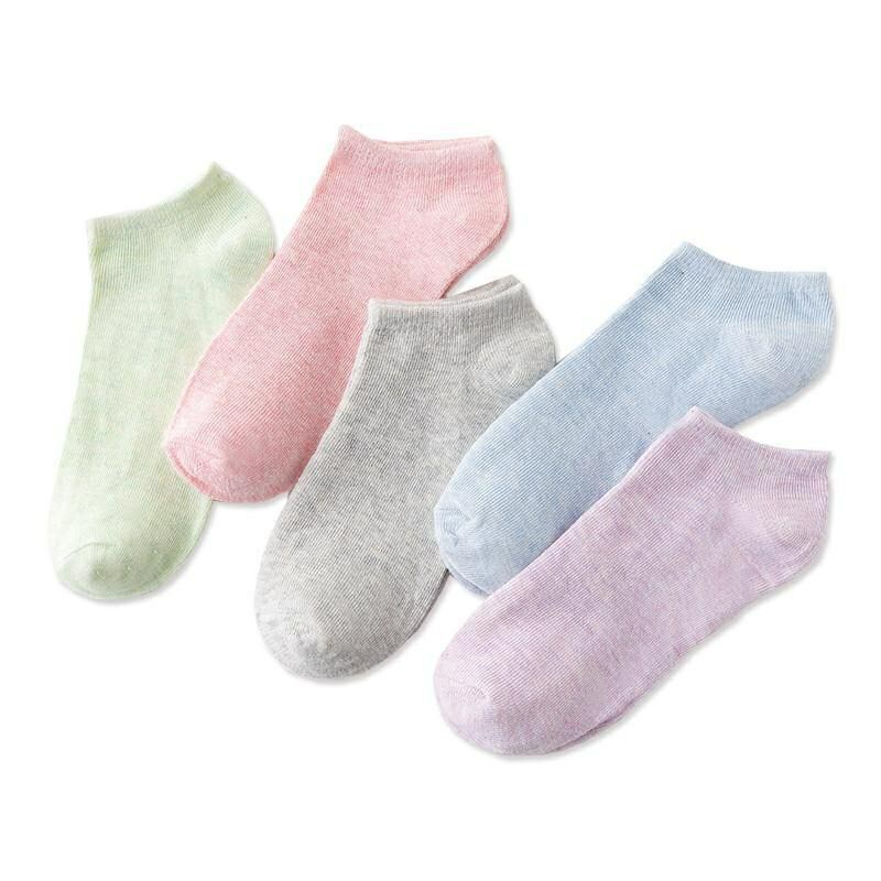 TGM - KK001 Kaos Kaki Wanita Pria Polos Kaos Kaki Fashion Kaos Kaki Pendek Ankle Socks