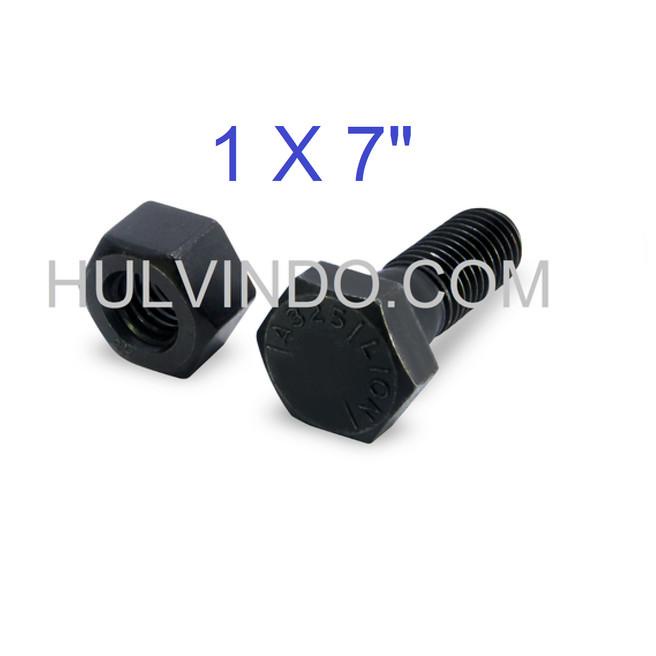 BAUT BAJA HTB GRADE ASTM A325 + MUR 2H 1 X 7