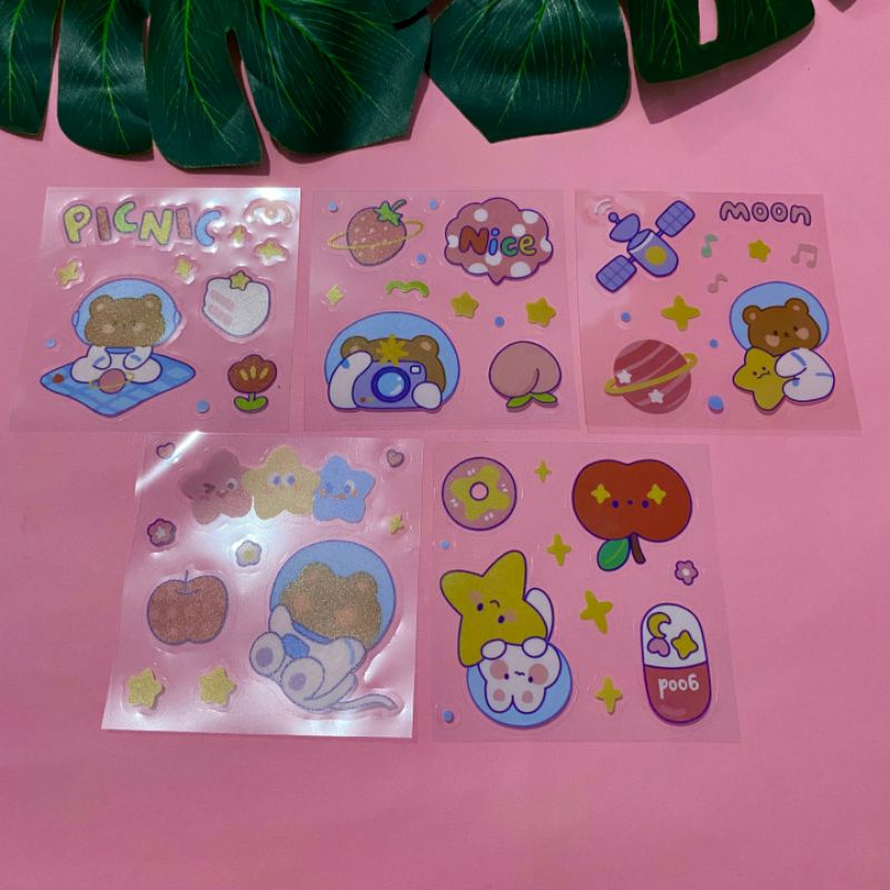 

3 pcs - Stiker Lucu / Stiker Karakter / Stiker Lucu Imut / Stiker Lucu Motif Kartun / Stiker Kartun Tahan Air / Stiker Dekorasi