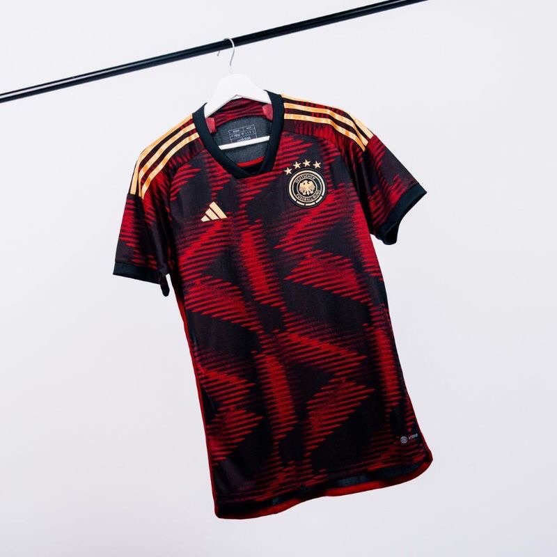 Jersey Baju Bola Jerman Away 2022/2023 World Cup Qatar Grade Ori Impor Premium