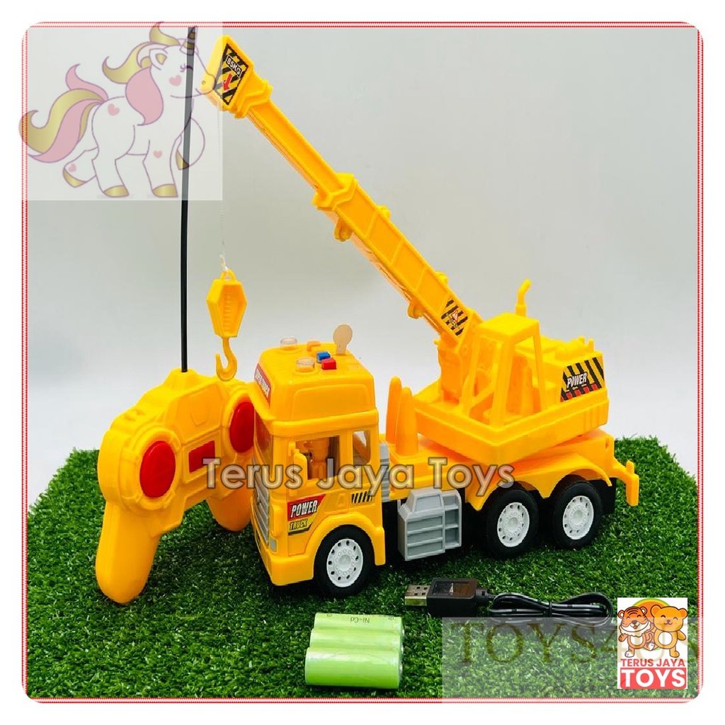 Toys4Us - MAINAN MOBIL RC TRUK RC MOLEN CRANE TRAKTOR - TRUK RC CHARGER