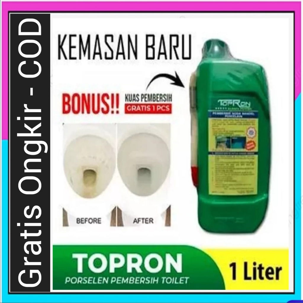 TOPRON Clean Power 1 Liter Pembersih Lantai Kamar Mandi Toilet