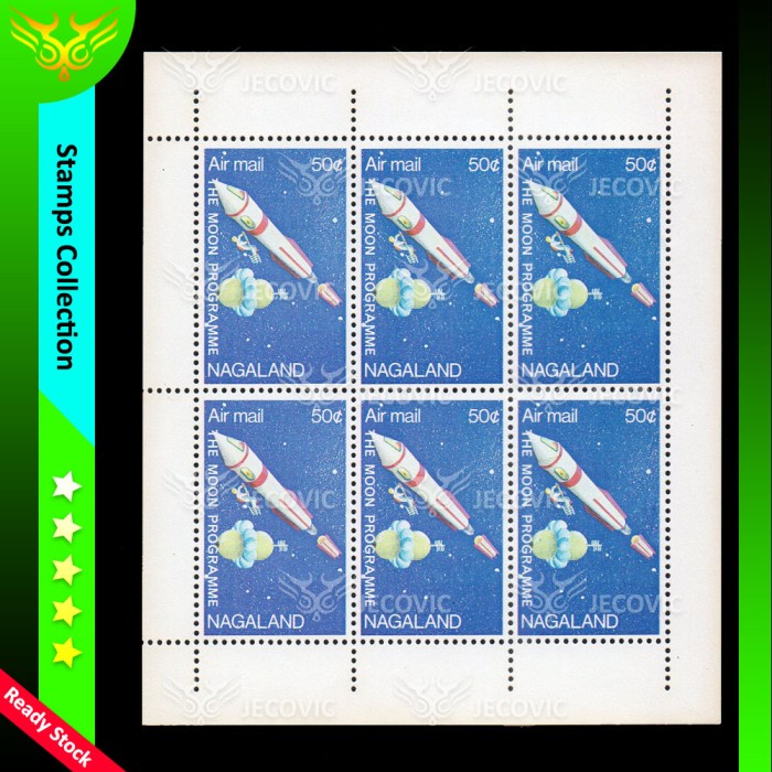 

Nagaland Moon Programme , Prangko Sheets
