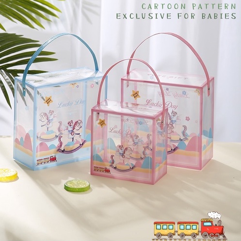 

Box mika transparan hampers goodiebag birthday ulang tahun