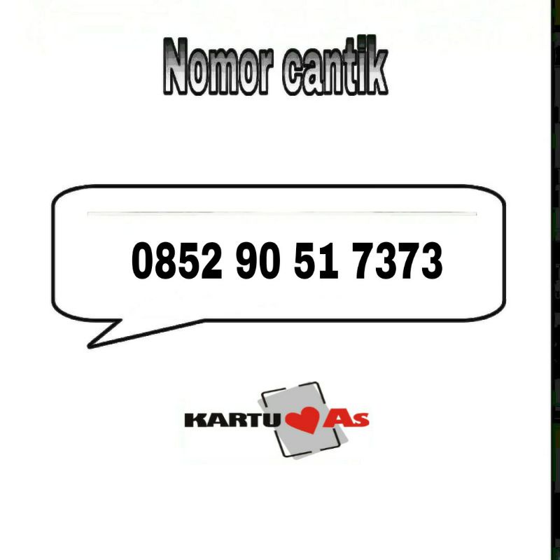 nomor cantik nomer kartu perdana Telkomsel as seri tahun keren unik murah 9051 90 51 905 05 051 17 7