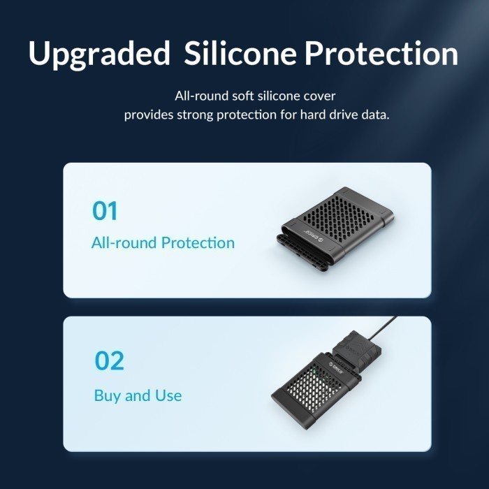 Usb A 3.0 to sata 2.5&quot; ssd hdd 22 pin cable orico 5Gbps 100cm 1m with usb-c pd adapter uts1-3a-10 - Usb2.0 to 2.5 inch sata 7+15 pin