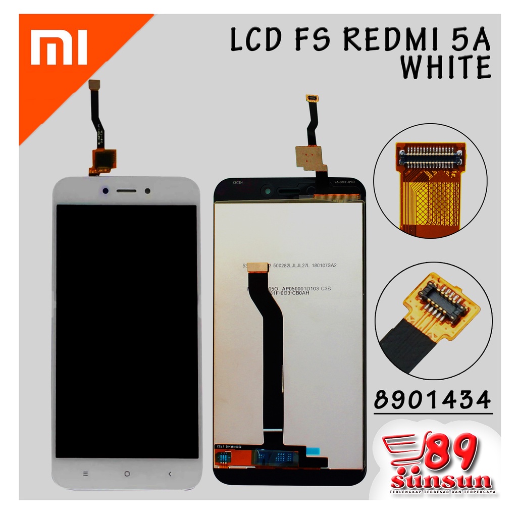 LCD FULLSET REDMI 5A WHITE
