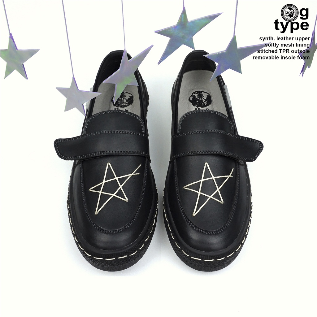 star☆ classic black - slip on xouth