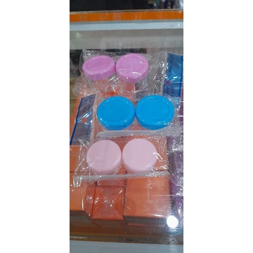 Pot kosong cream plus spatula