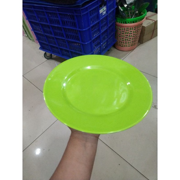 Piring Melamin | Piring Makan Melamin Ceper 10'inch
