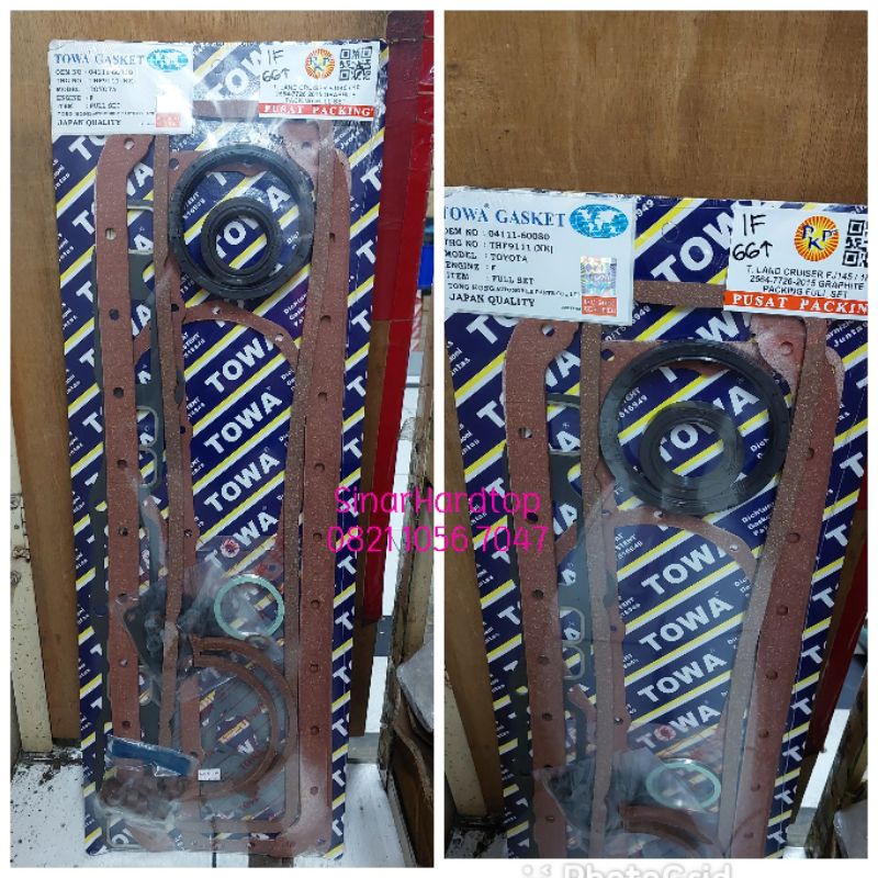 Paking set hardtop FJ40 1F