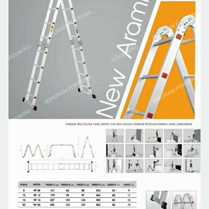 Tangga Aluminium Fortuna Aramis Mf-16