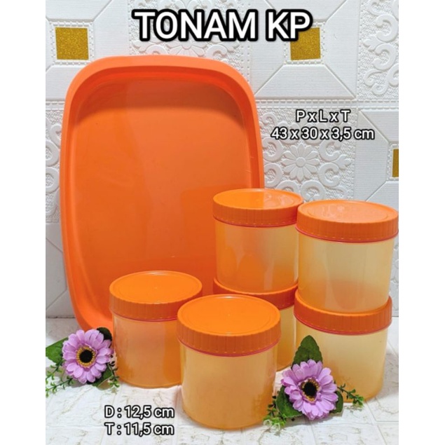 Toples Set Nampan Plastik