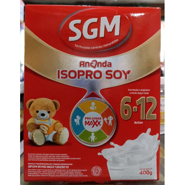 SGM SOYA 6-12 400 gr
