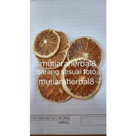 

premium Dried Lemon Slice 100gram / Jeruk Lemon Iris kering