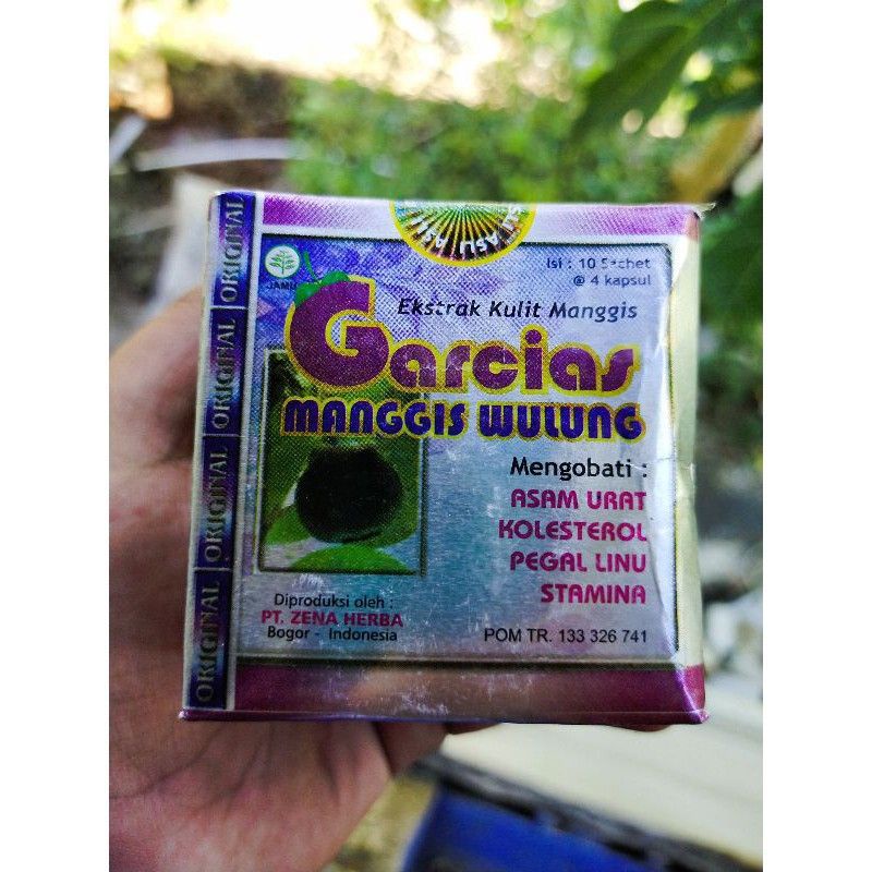 kapsul GARCIAS KULIT MANGGIS ( manggis wulung ) ORIGINAL 100% || kapsul kesehatan || kapsul herbal |
