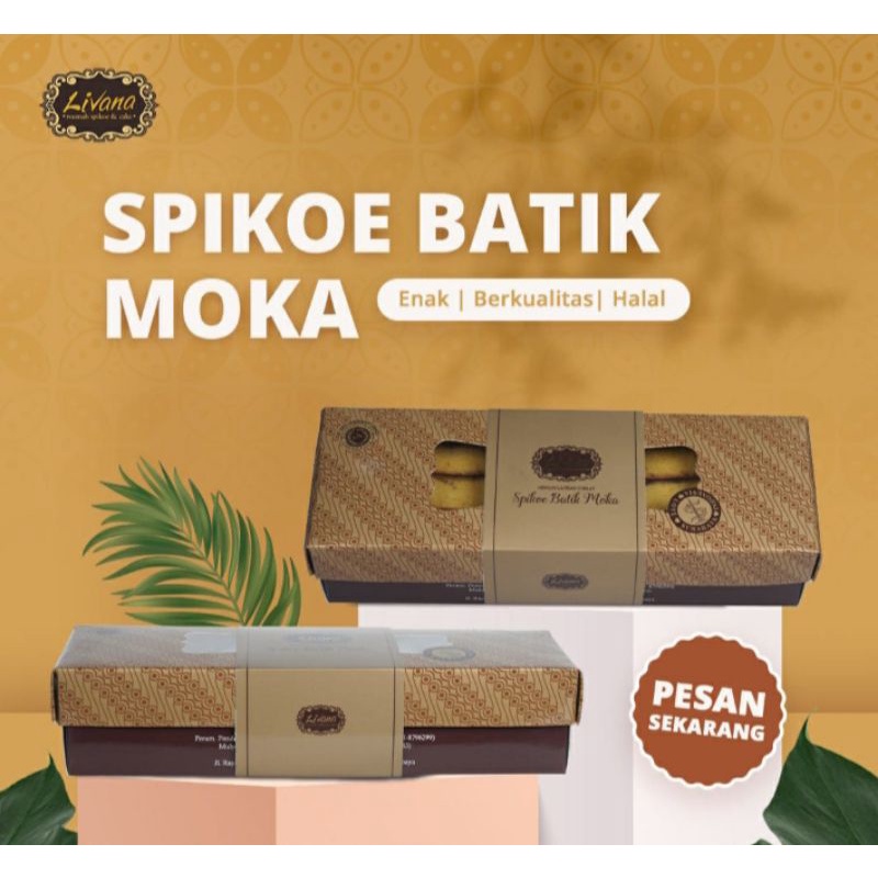 

Spikoe/Spiku/Batik/MOKA/Lapis Surabaya Dengan Resep Kuno/Moist & Termurah