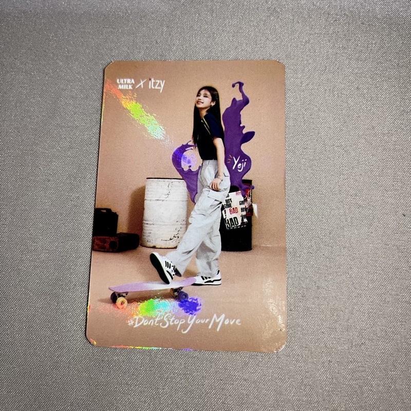 PHOTOCARD ITZY YEJI ULTRAMILK