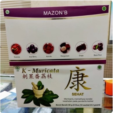 PAKET BEST SELLER K-Muricata (Kmuricata) Dan Mazon B ( Amazon Berries )